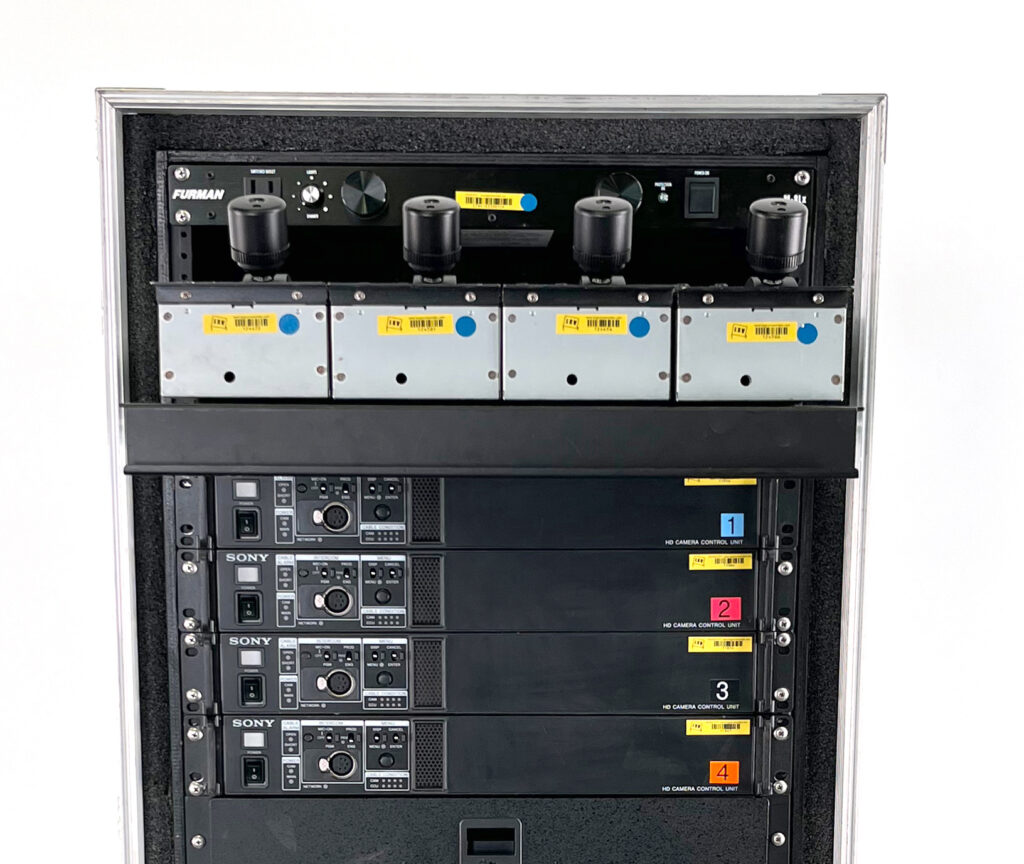 Sony HSC-100R - 4x CCU/RCP Rack