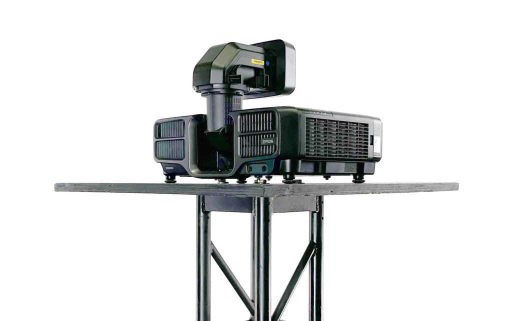 Epson Pro L1755U 15K LaserLite Projector & ELPX02 Fixed 0.35x Periscope Lens